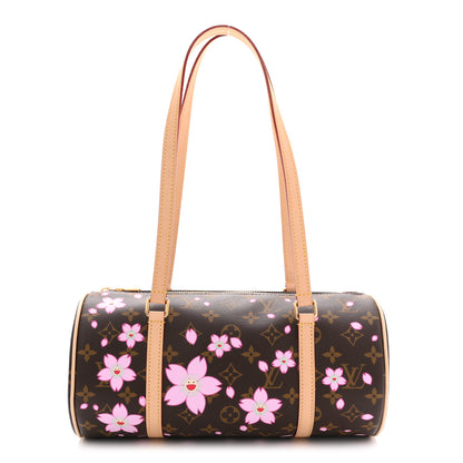 Louis Vuitton LV X TM Monogram Cherry Blossom Papillon Sakura Brown 1 of 10