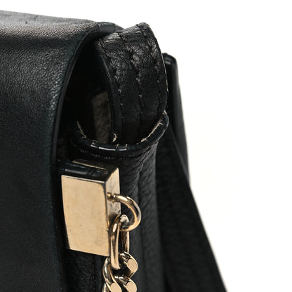 Chloe Goatskin Small Faye Shoulder Bag Black 12 of 14