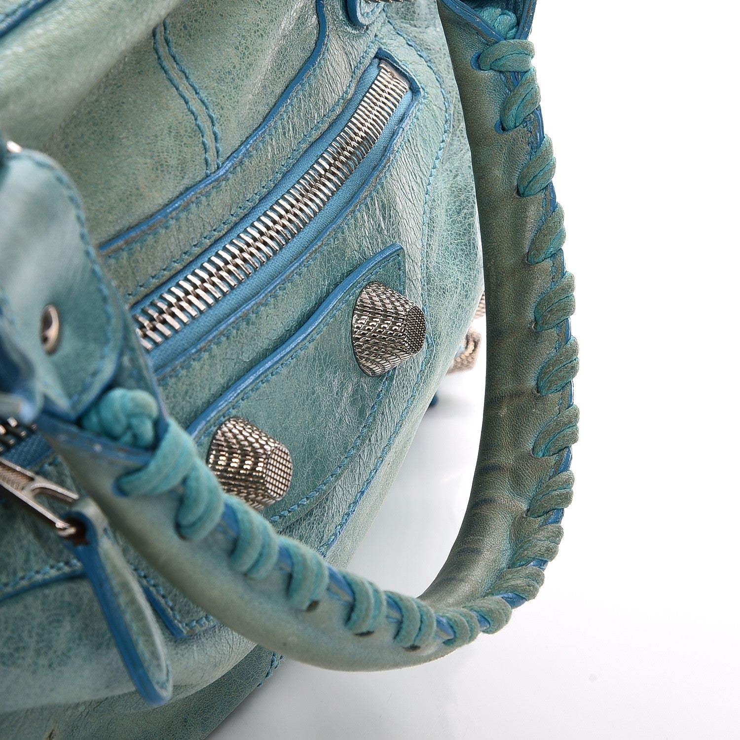 Balenciaga Agneau Giant 21 Silver Hardware Work Sky Silver Hardware 19 of 19