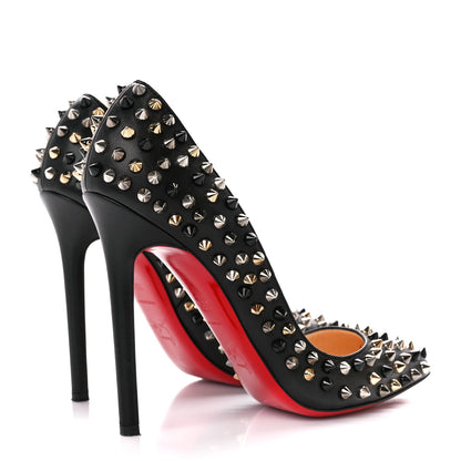 Christian Louboutin Nappa Pigalle Spikes 120 Pumps 35.5 Black 4 of 8