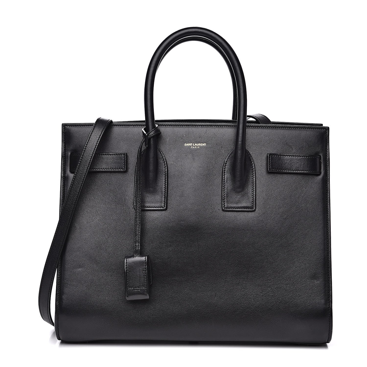Saint Laurent Calfskin Small Sac De Jour Black 1 of 15