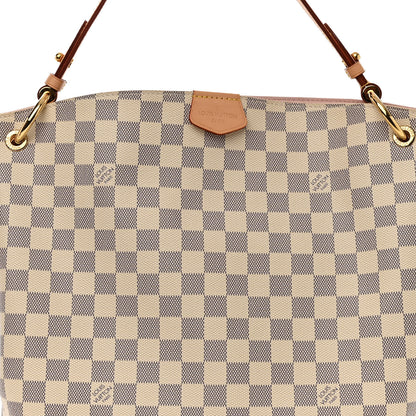 Louis Vuitton Damier Azur Graceful PM Rose Ballerine 7 of 10