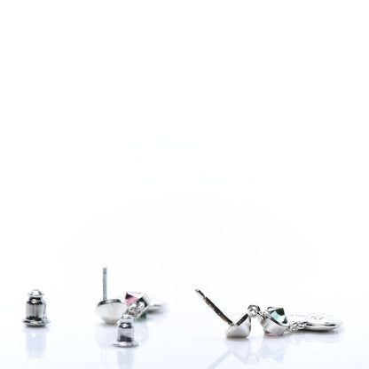 Gucci Sterling Silver Blind for Love Heart Earrings 3 of 5