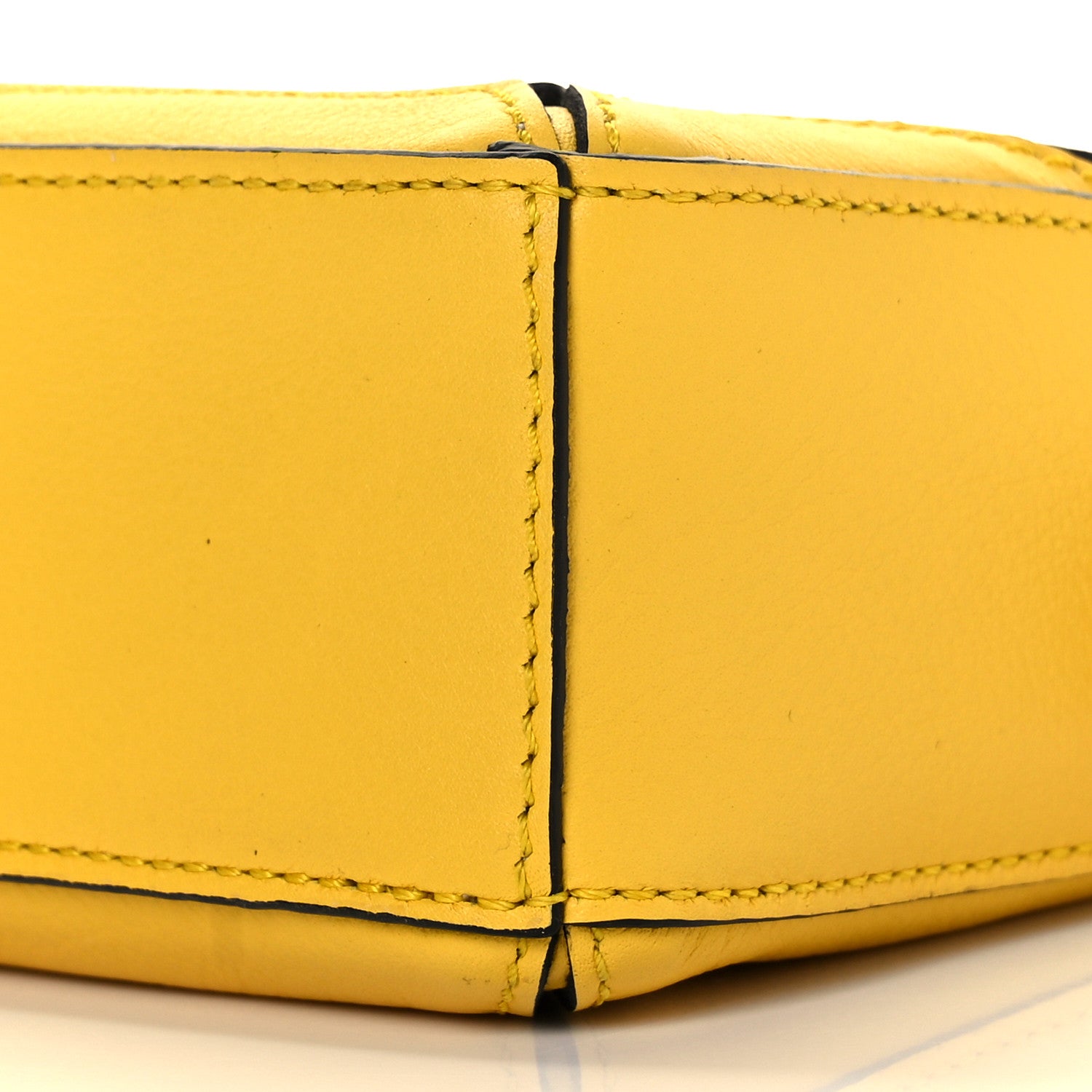 Loewe Calfskin Nano Puzzle Bag Yellow 5 of 7