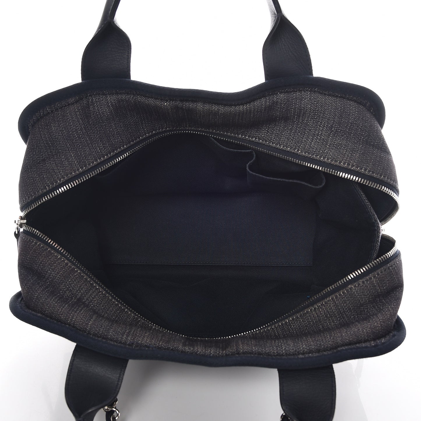 Denim Deauville Bowling Bag Dark Blue