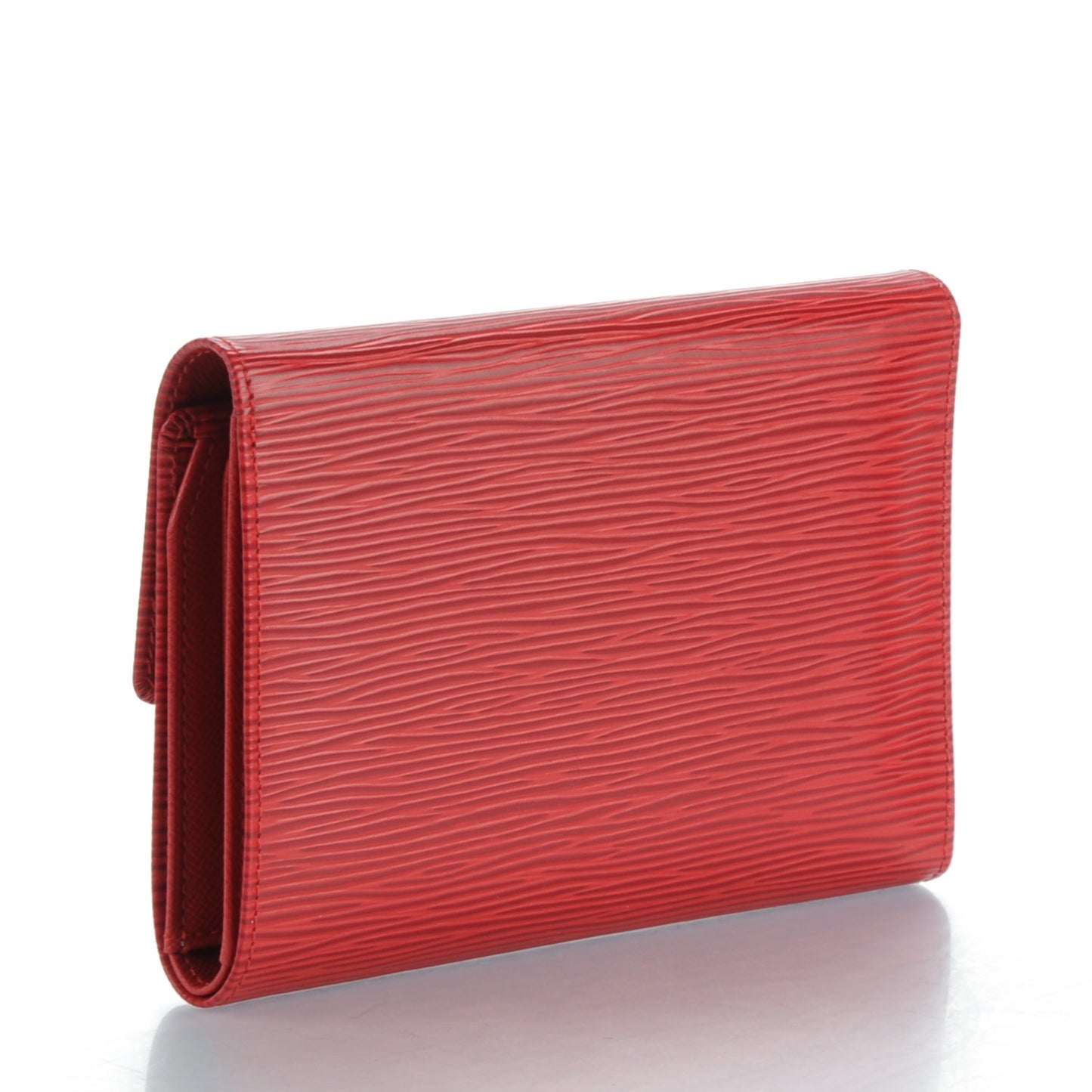 Epi Porte Tresor Etui Papiers Wallet Castillan Red