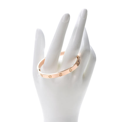 Cartier 18K Pink Gold LOVE Bracelet 16 2 of 6