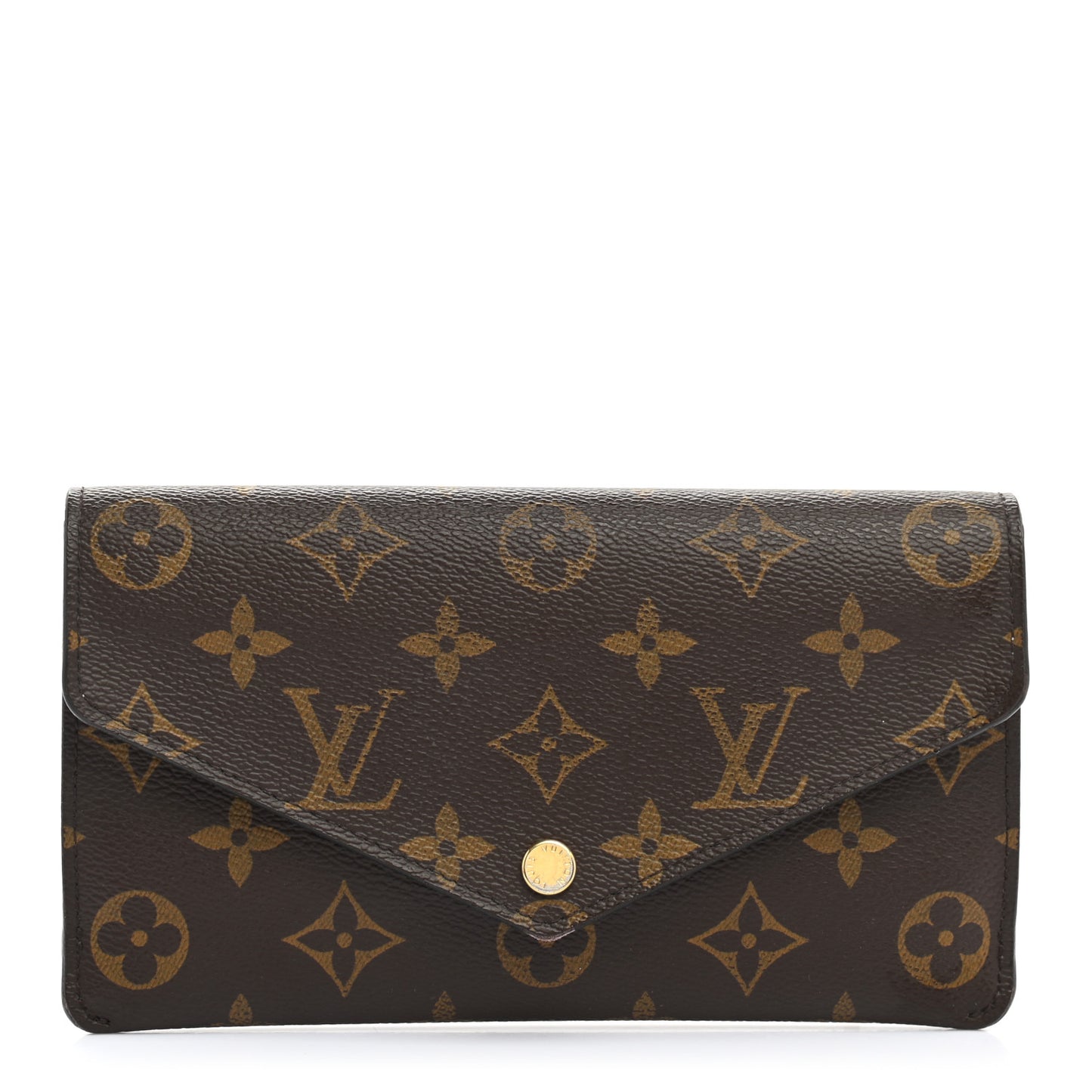 Monogram Jeanne Wallet Rose Ballerine