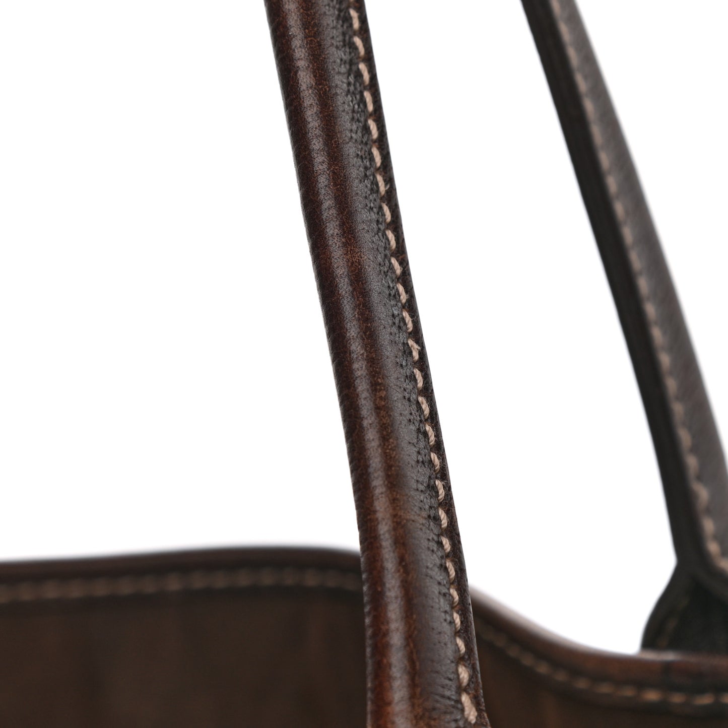 Monogram Medium Princy Tote Dark Brown