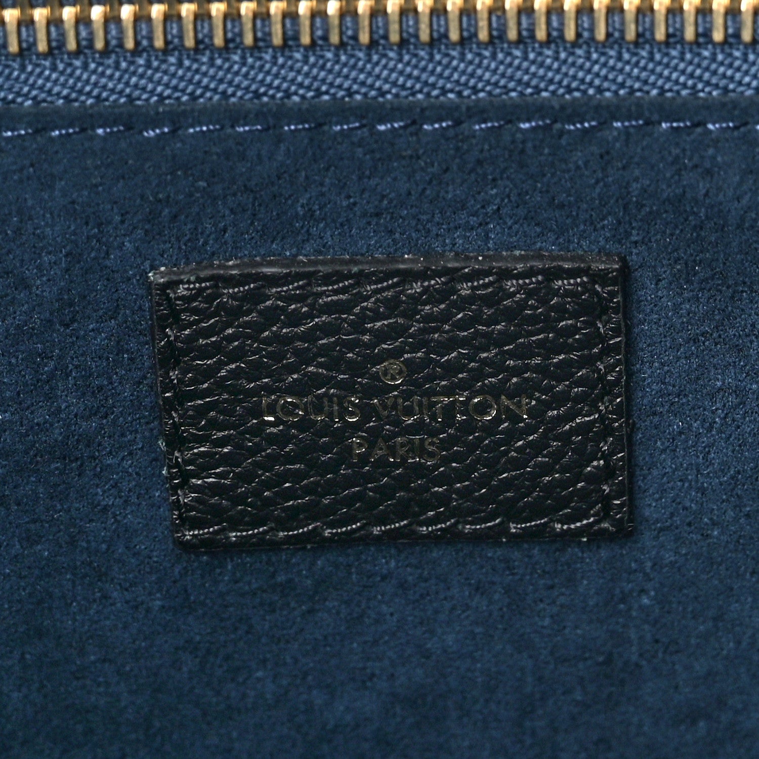Louis Vuitton Empreinte Monogram Giant Neverfull MM Black 7 of 10