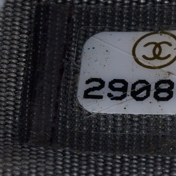 Chanel Lambskin Quilted Chanel 19 Card Holder Grey 8 of 8