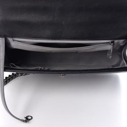 Chanel Calfskin Double Stitch Large Boy Flap Black 7 of 10