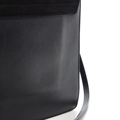 Chloe Suede Calfskin Medium Faye Shoulder Bag Black 9 of 9