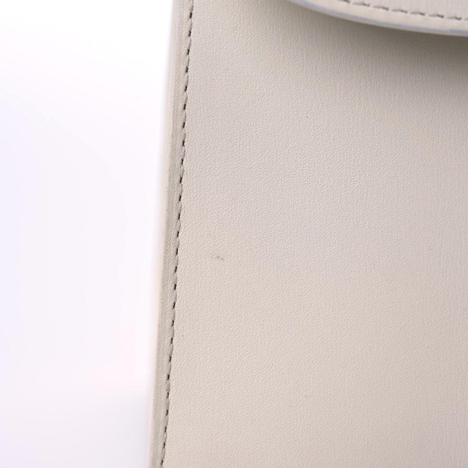 Delvaux Calfskin Mini Brillant Satchel Ivory 10 of 18
