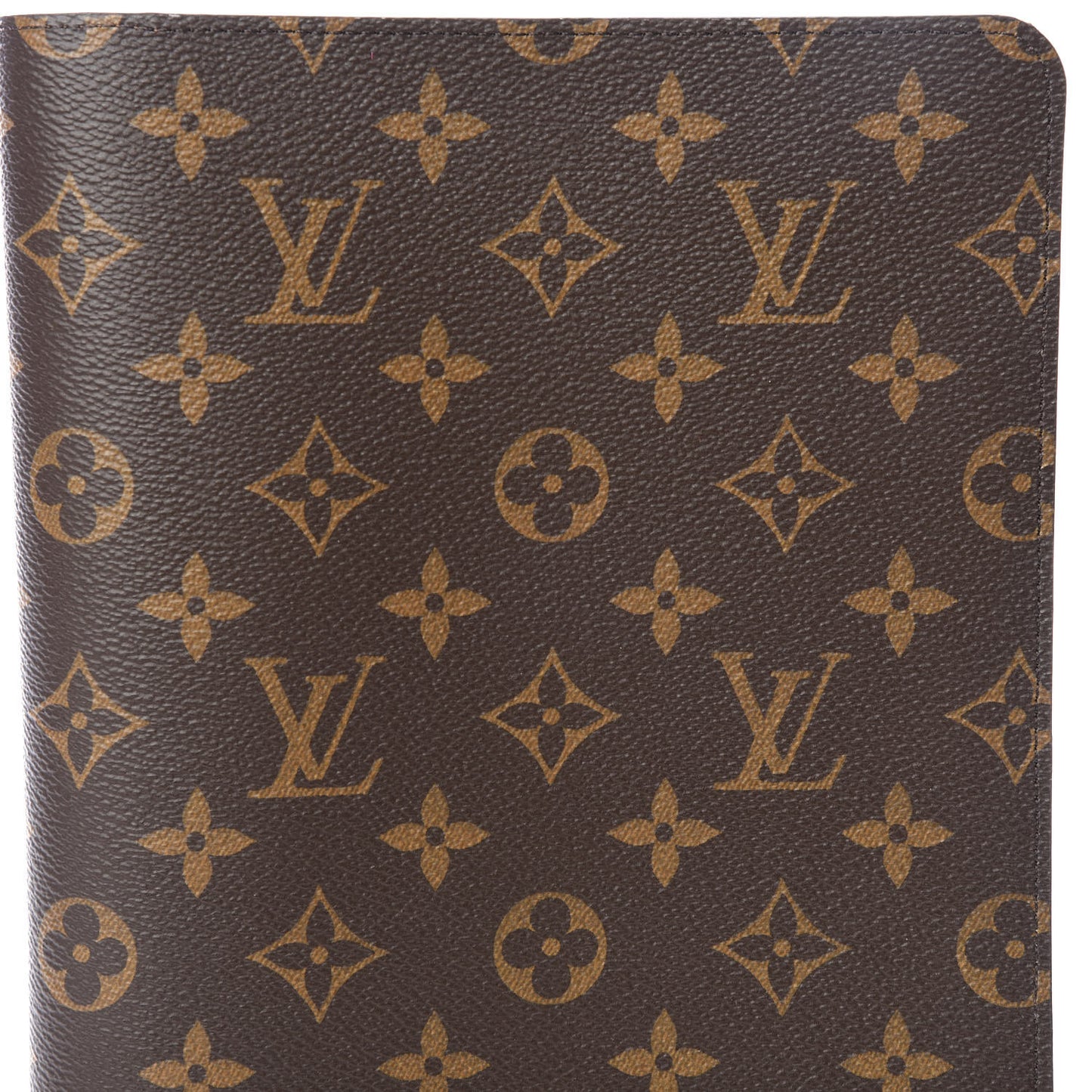 Monogram Desk Agenda Cover