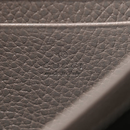 Gucci Dollar Calfskin Crystal Mini Dionysus Chain Wallet Dusty Grey Black Diamond 6 of 9