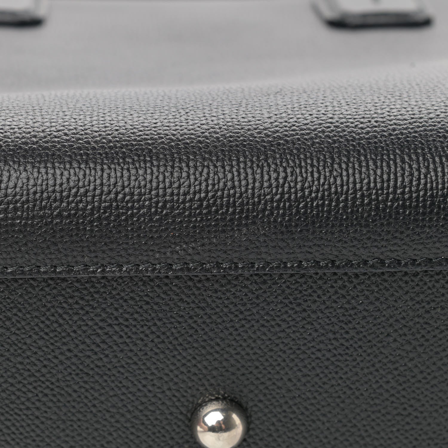 Burberry Grainy Calfskin Vintage Check Medium Banner Tote Black 16 of 16