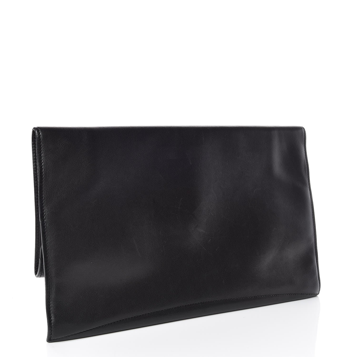 Hermes Evercalf Pliplat Clutch Black 3 of 8