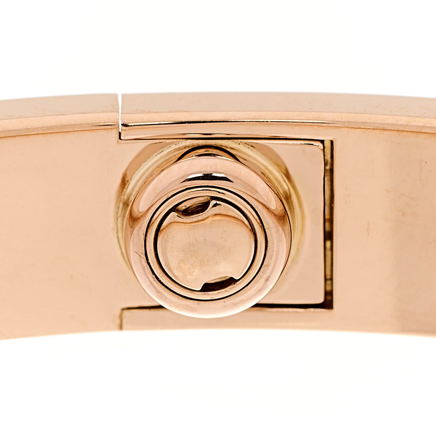 18K Pink Gold LOVE Bracelet 17