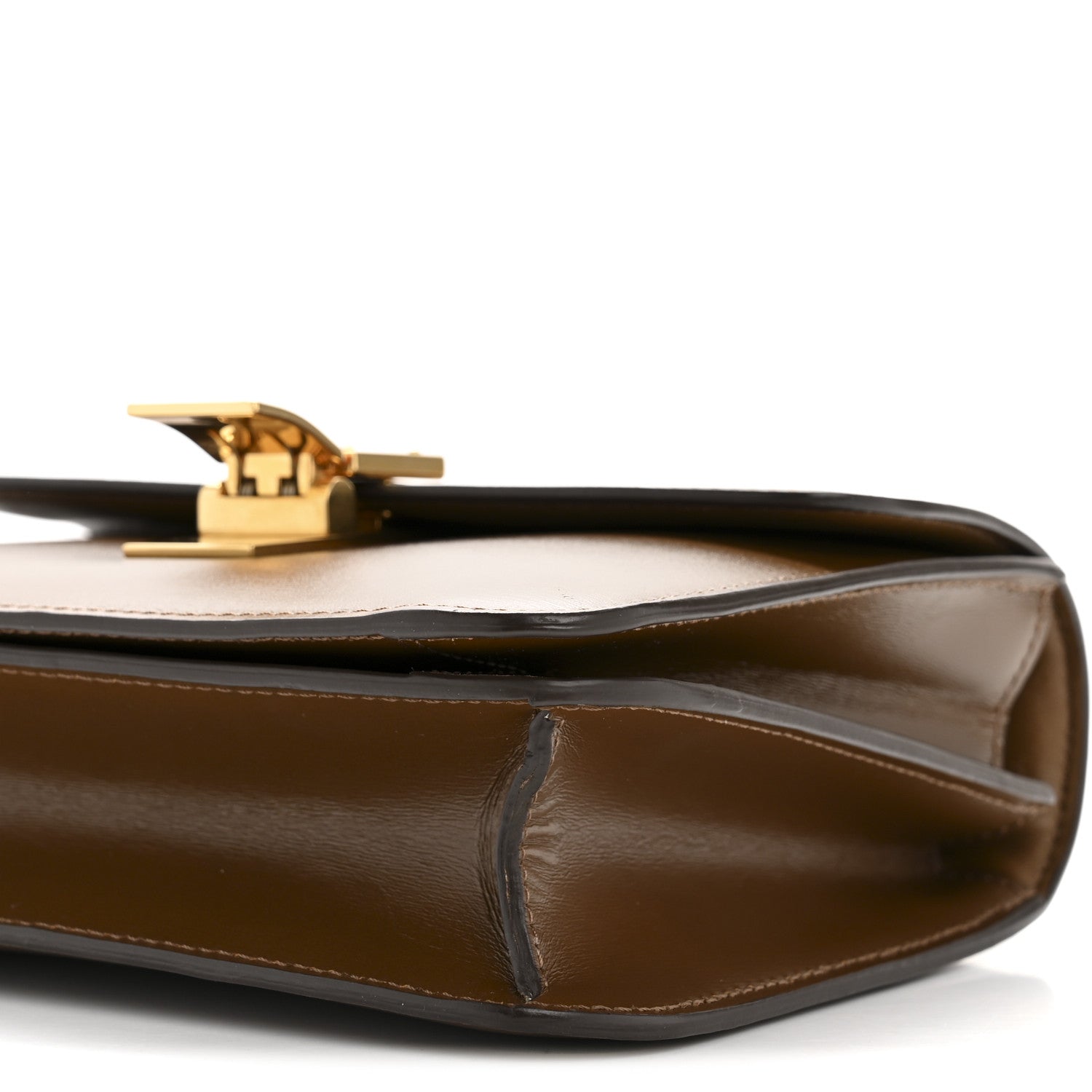 Celine Smooth Calfskin Small Classic Box Flap Bag Camel 11 of 14