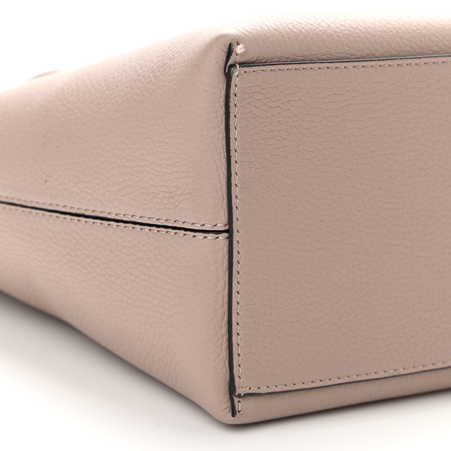 Valentino Garavani Grained Calfskin Rockstud Shoulder Tote Poudre 8 of 11