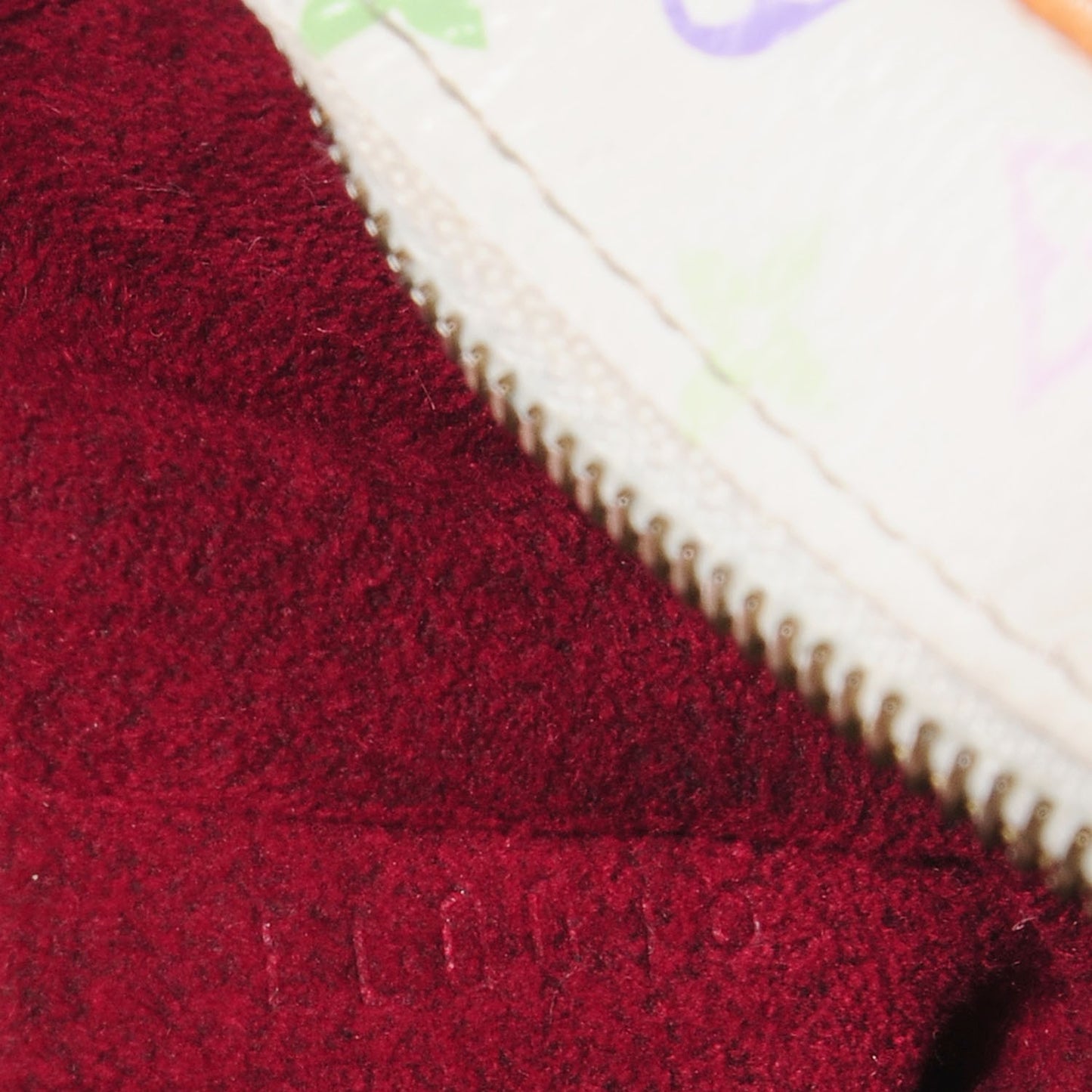Monogram Multicolor Trousse Wapity White