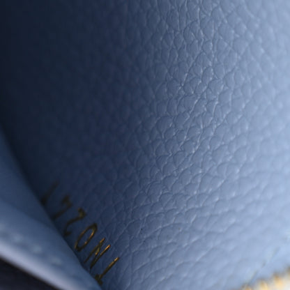 Louis Vuitton Empreinte Monogram Giant By The Pool Zippy Coin Purse Summer Blue 7 of 10