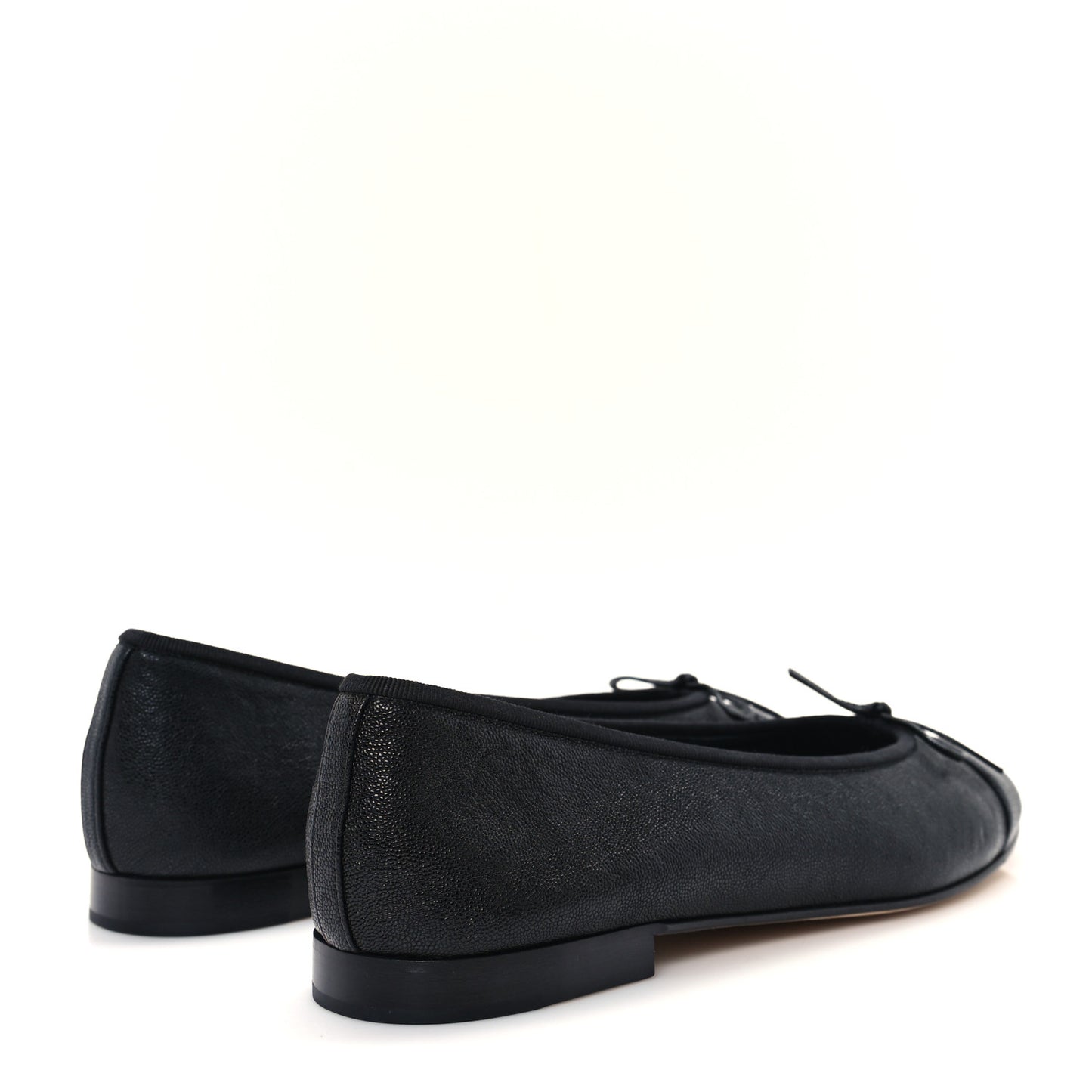 Caviar CC Cap Toe Ballerina Flats 41 Black