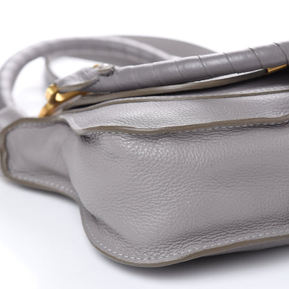 Chloe Calfskin Small Marcie Satchel Cashmere Grey 8 of 11