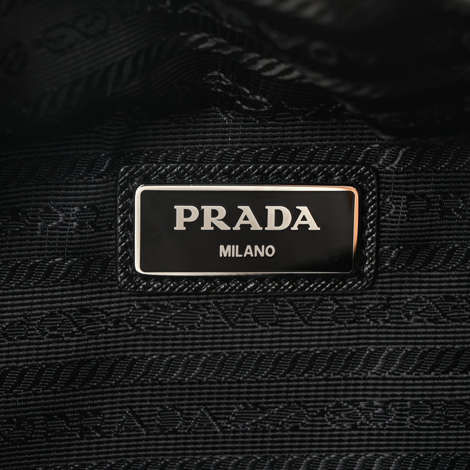 Prada Tessuto Nylon Montagna Belt Bag Black 6 of 9