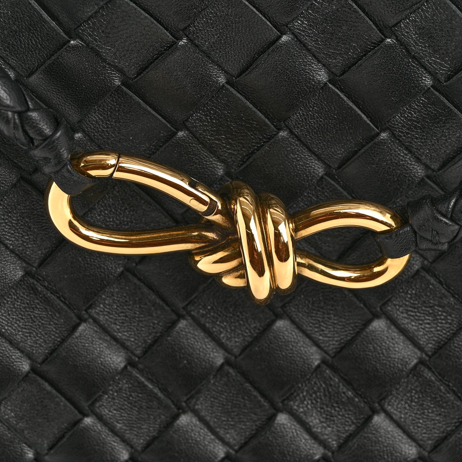 Bottega Veneta Nappa Intrecciato Small Andiamo Shoulder Bag Black 10 of 10