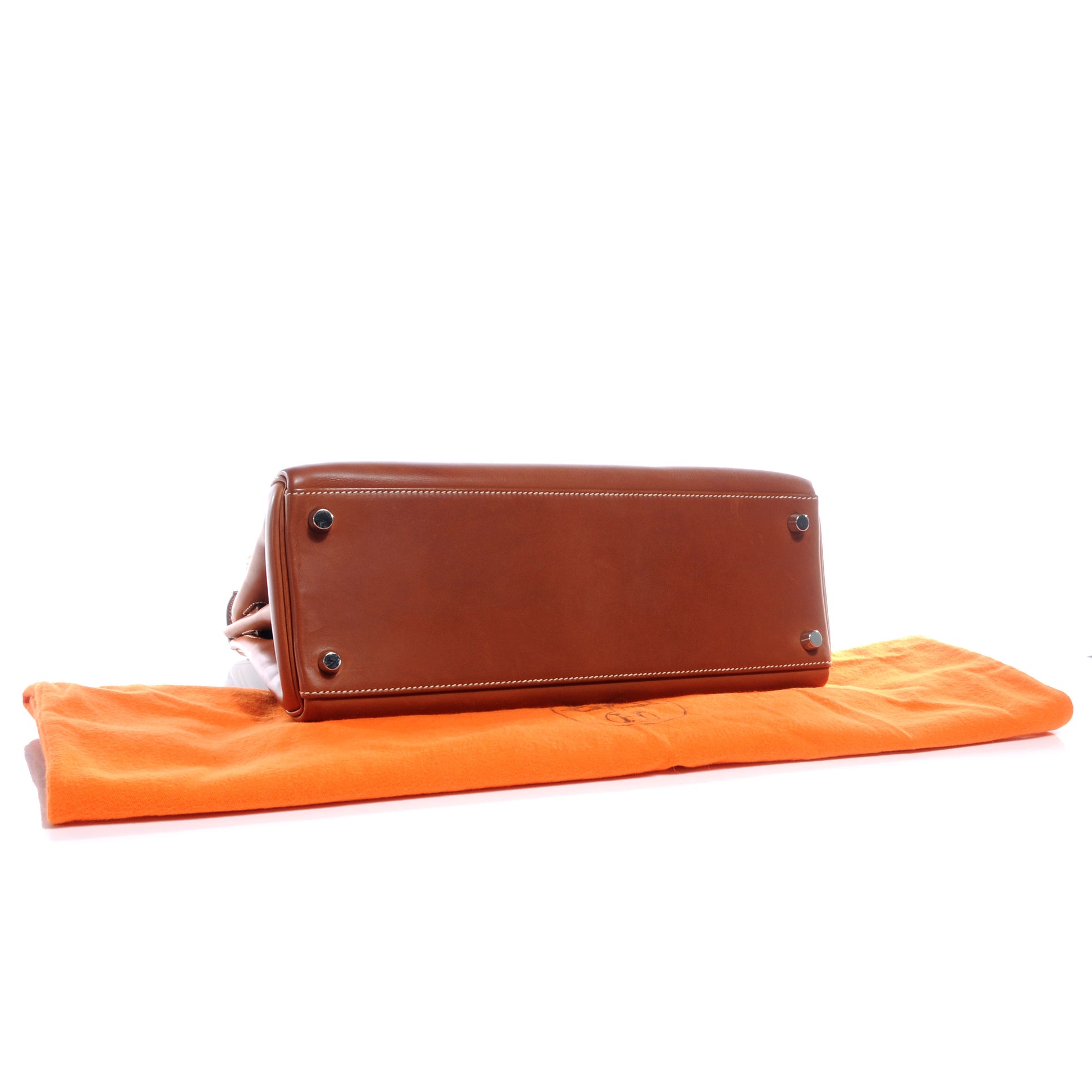 Hermes Natural Barenia Kelly Retourne 32 Fauve 4 of 11