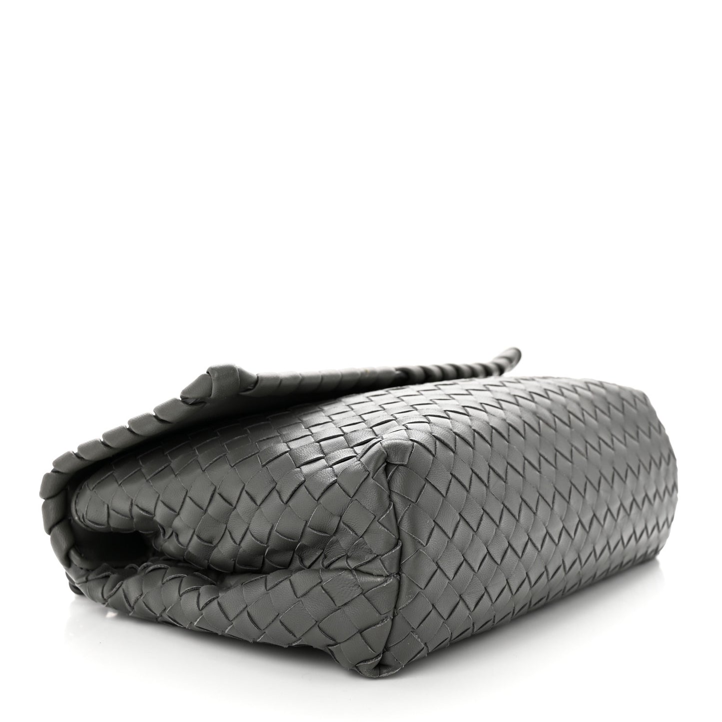Nappa Intrecciato Medium Olimpia Bag Steel