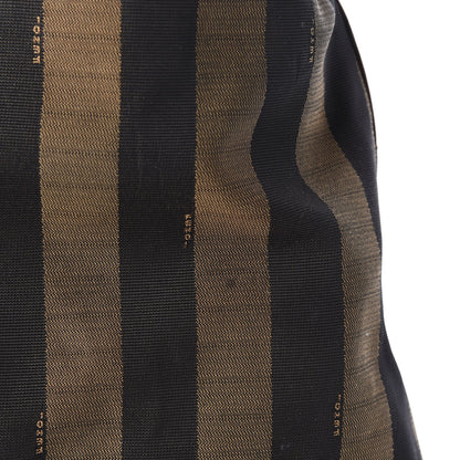 Fendi Pequin Cuoio Vegetale Large Hobo Tobacco Black Cuoio 13 of 15