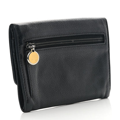 Chanel Caviar Timeless CC Compact Wallet Black 3 of 8