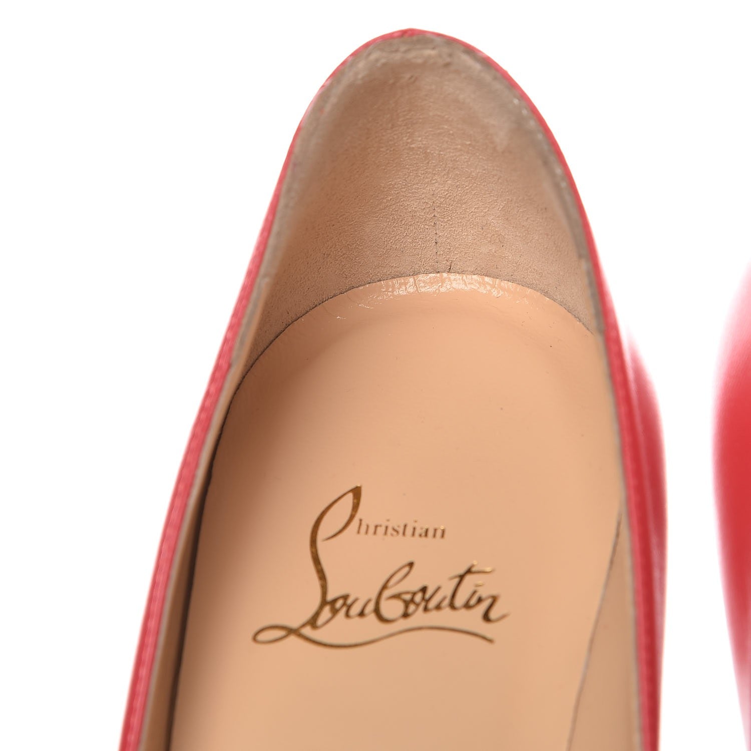Christian Louboutin Kid Palais Royal 140 Pumps 38.5 Framboisine 9 of 10