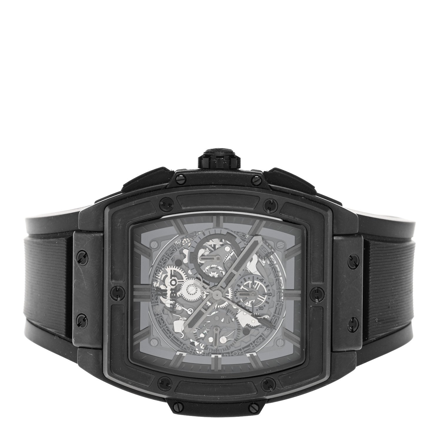 Hublot Ceramic Rubber 45mm Spirit of Big Bang "All Black" Automatic Watch 641.CI.0110.RX 2 of 4