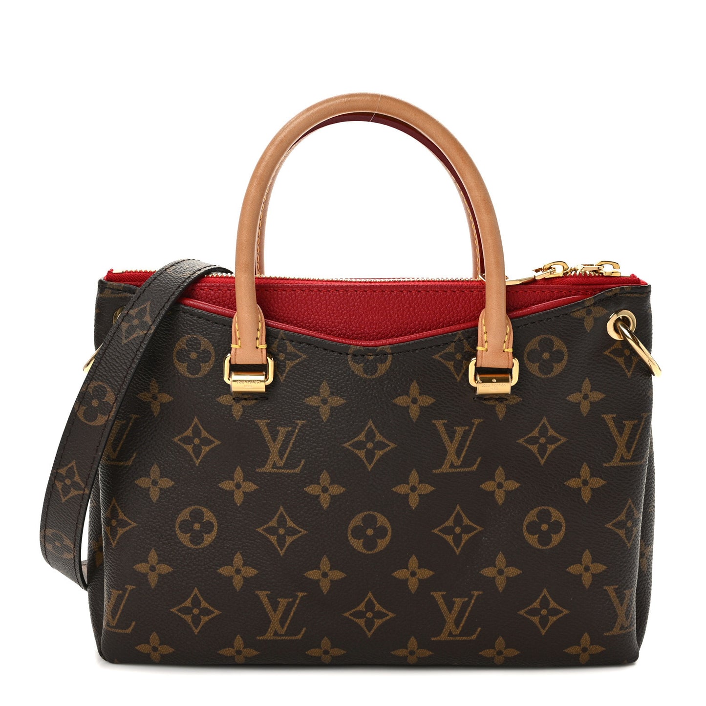 Monogram Pallas BB Cherry