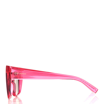 Saint Laurent Acetate Butterfly Frame Sunglasses SL552 Pink 3 of 8