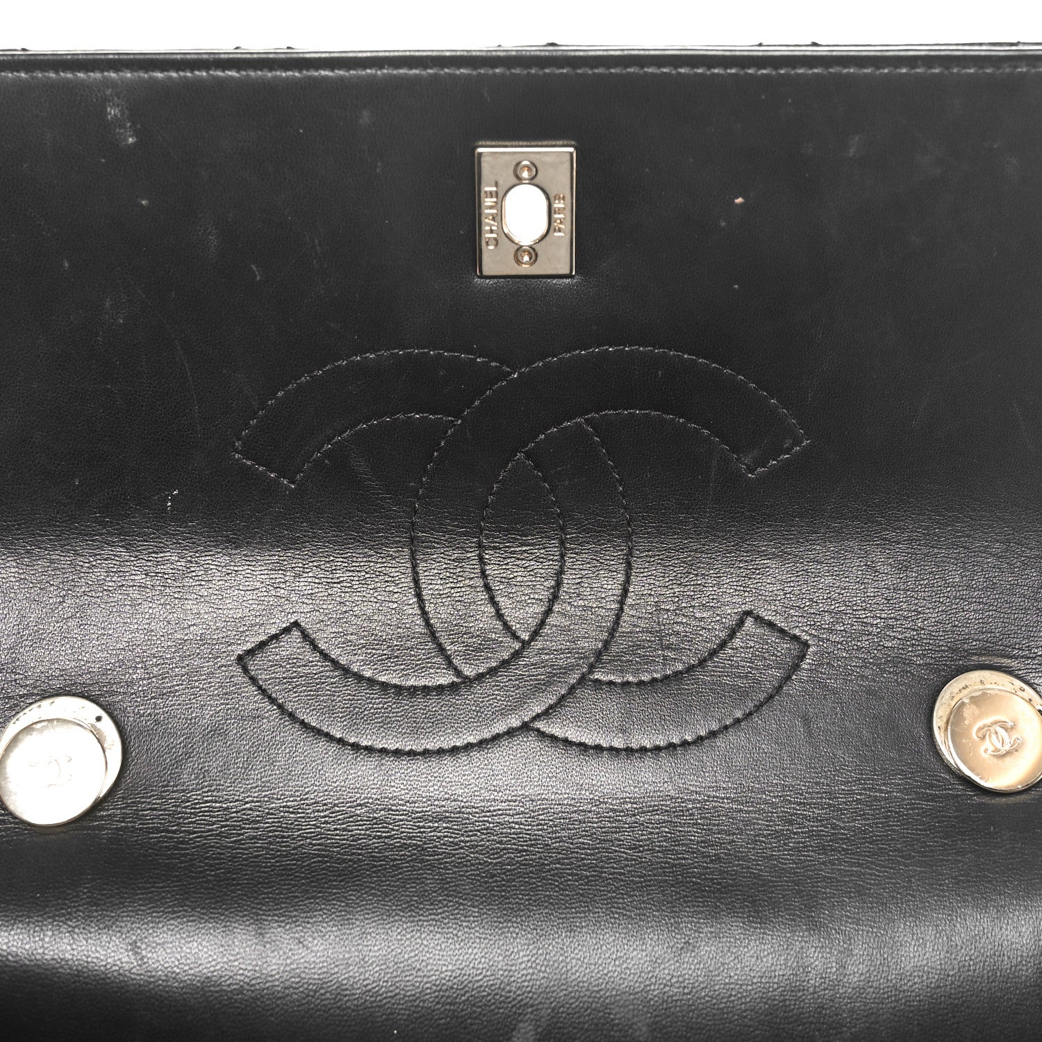 Chanel Lambskin Quilted Medium Trendy CC Flap Dual Handle Bag Black 11 of 13