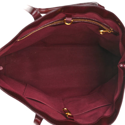 Louis Vuitton Vernis Wilshire MM Rouge Fauviste 4 of 11