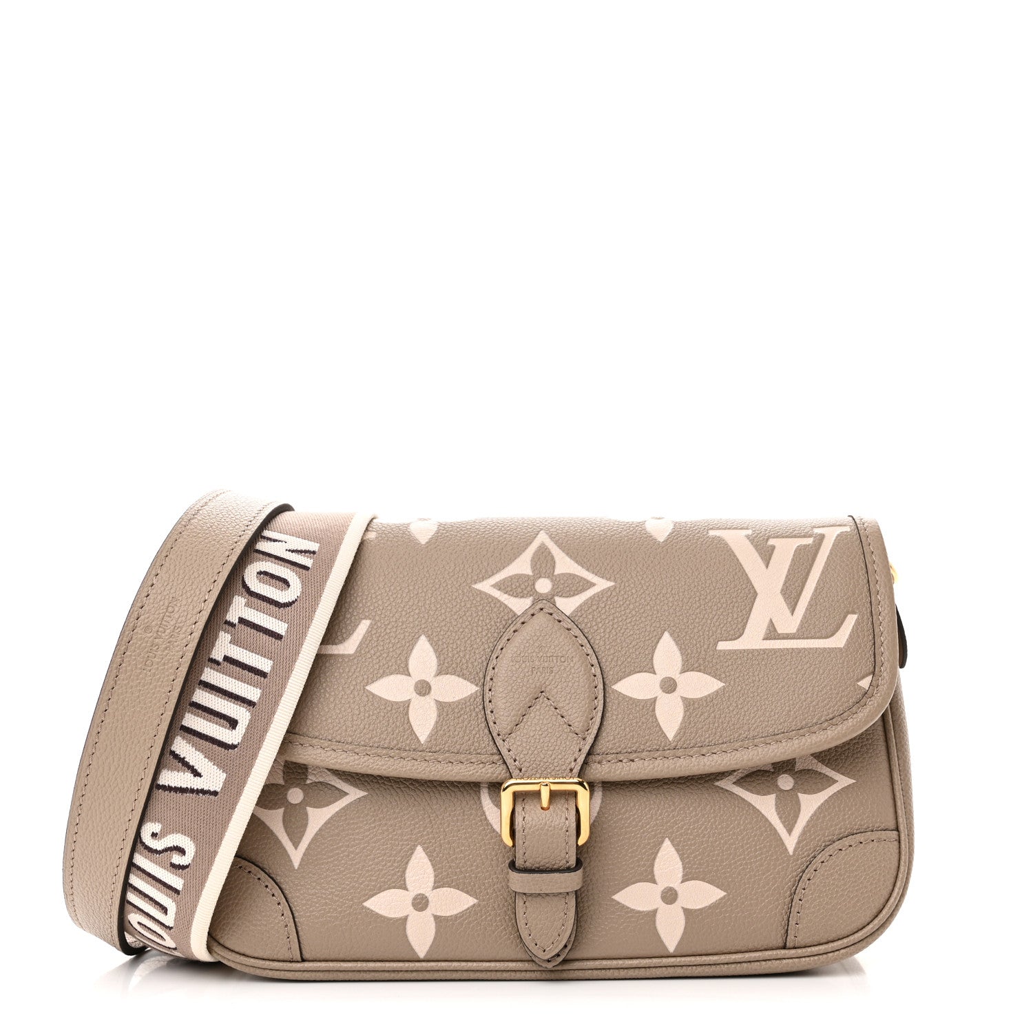 Louis Vuitton Empreinte Monogram Giant Diane Tourterelle Creme 1 of 9