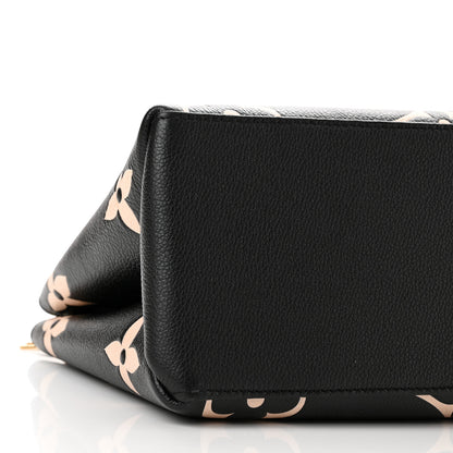 Louis Vuitton Empreinte Monogram Giant Grand Palais Black Beige 8 of 9