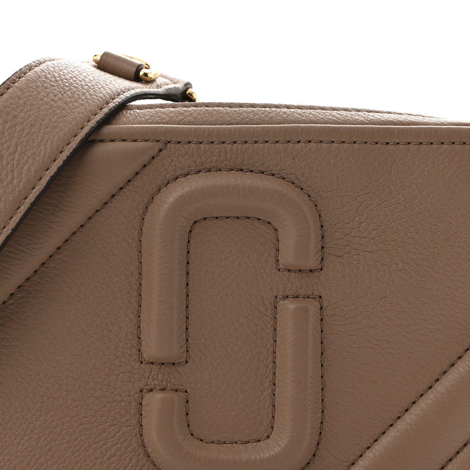 Marc Jacobs Calfskin Quilted The Moto Shot 21 Bag Dusty Beige 10 of 14