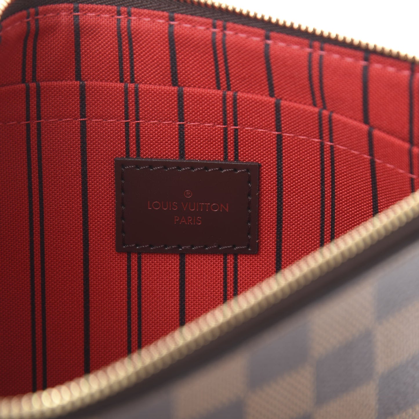 Damier Ebene Neverfull MM GM Pochette