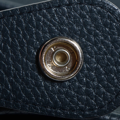 Hermes Taurillon Clemence Evelyne III GM Bleu Obscur 10 of 14
