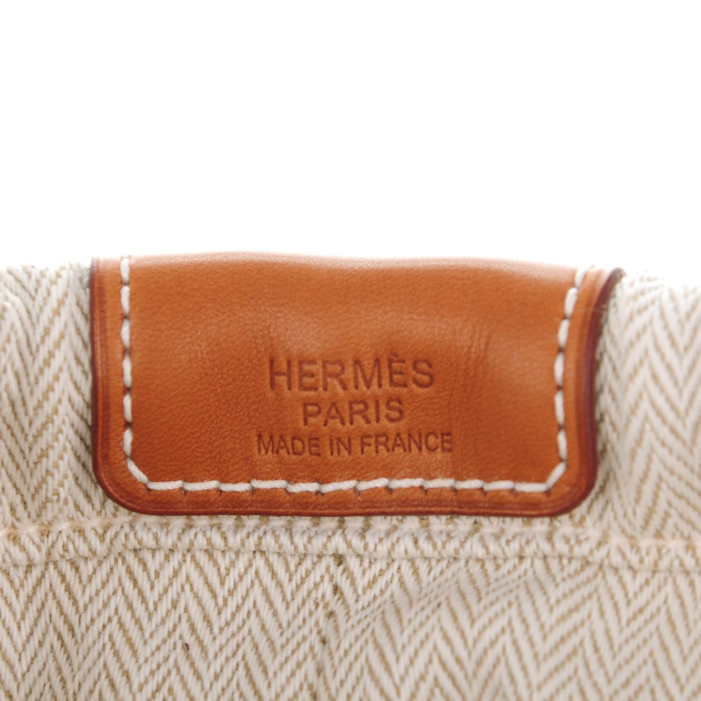 Canvas Barenia Fourbi 25 MM Pouch Naturel Fauve