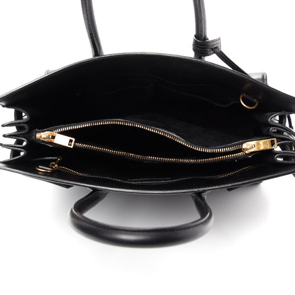 Saint Laurent Calfskin Small Sac De Jour Black 5 of 9