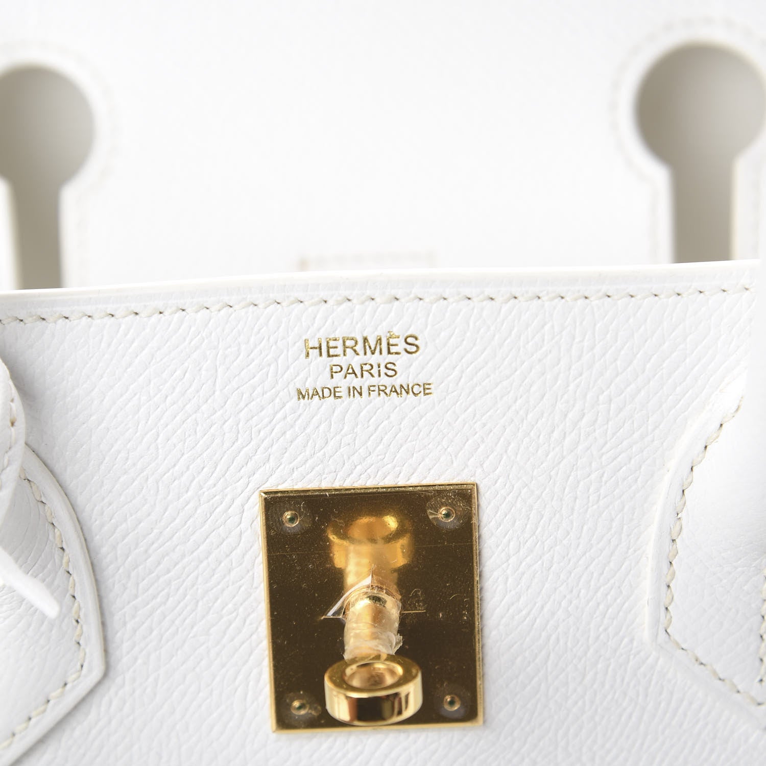 Hermes Epsom Birkin 30 White 7 of 9