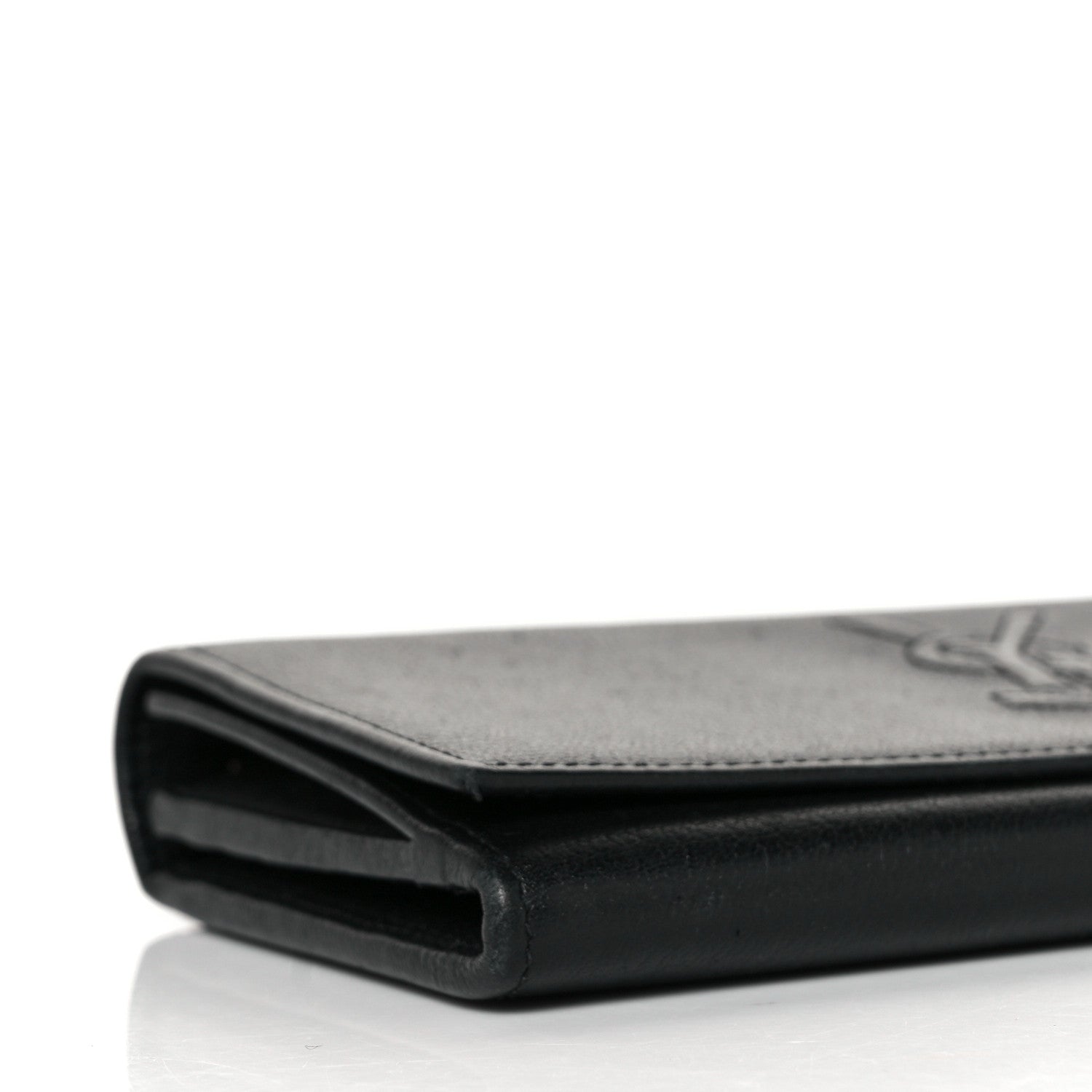 Saint Laurent Chevre Belle De Jour Flap Wallet Black 7 of 9